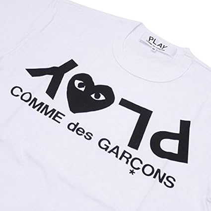 未使用正規品⭐︎コムデギャルソン PLAY HEART ロゴTシャツ プレイコムデギャルソン(PLAY COMME DES GARCONS)|3連ハートロゴ